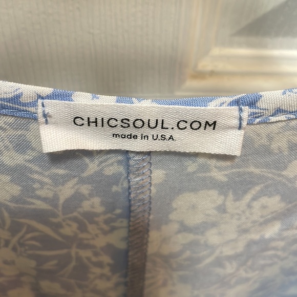 NWOT. Chic Soul dress. ADORABLE. No flaws. New. Pet and smoke free. - Picture 8 of 8